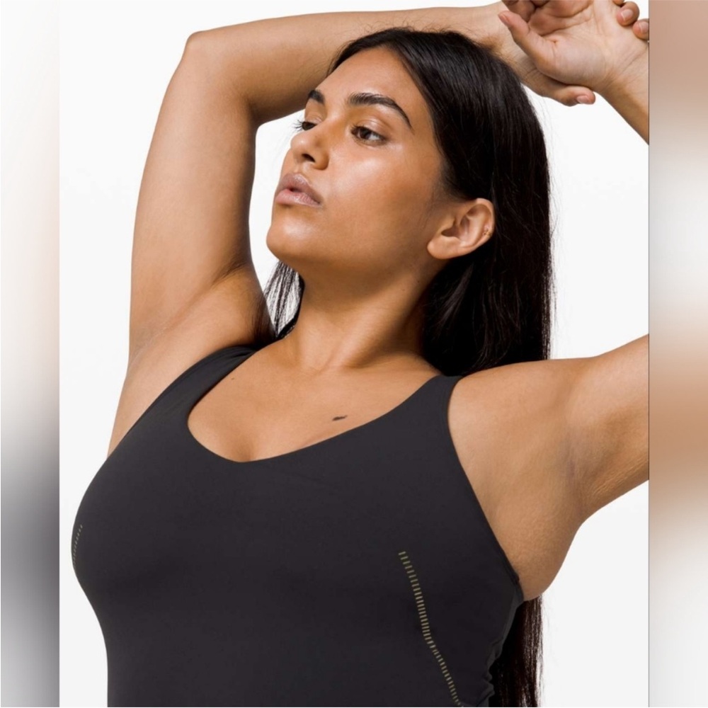 Lululemon Align Black Gold cropped tank bra *limited edition - Picture 3 of 9